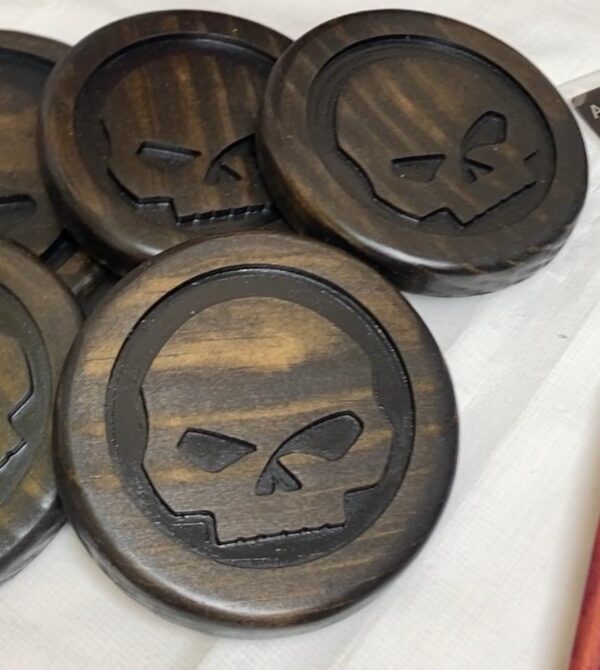 Portavasos calavera negra - Image 3